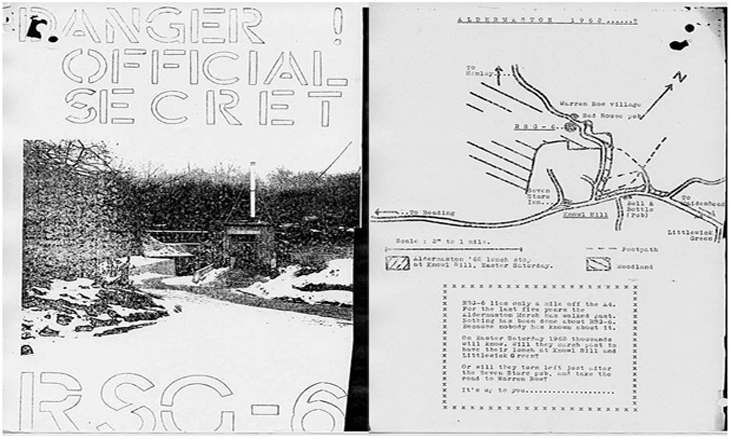 Front Cover of Danger! Official Secret RSG-6. - 10th April 1963.